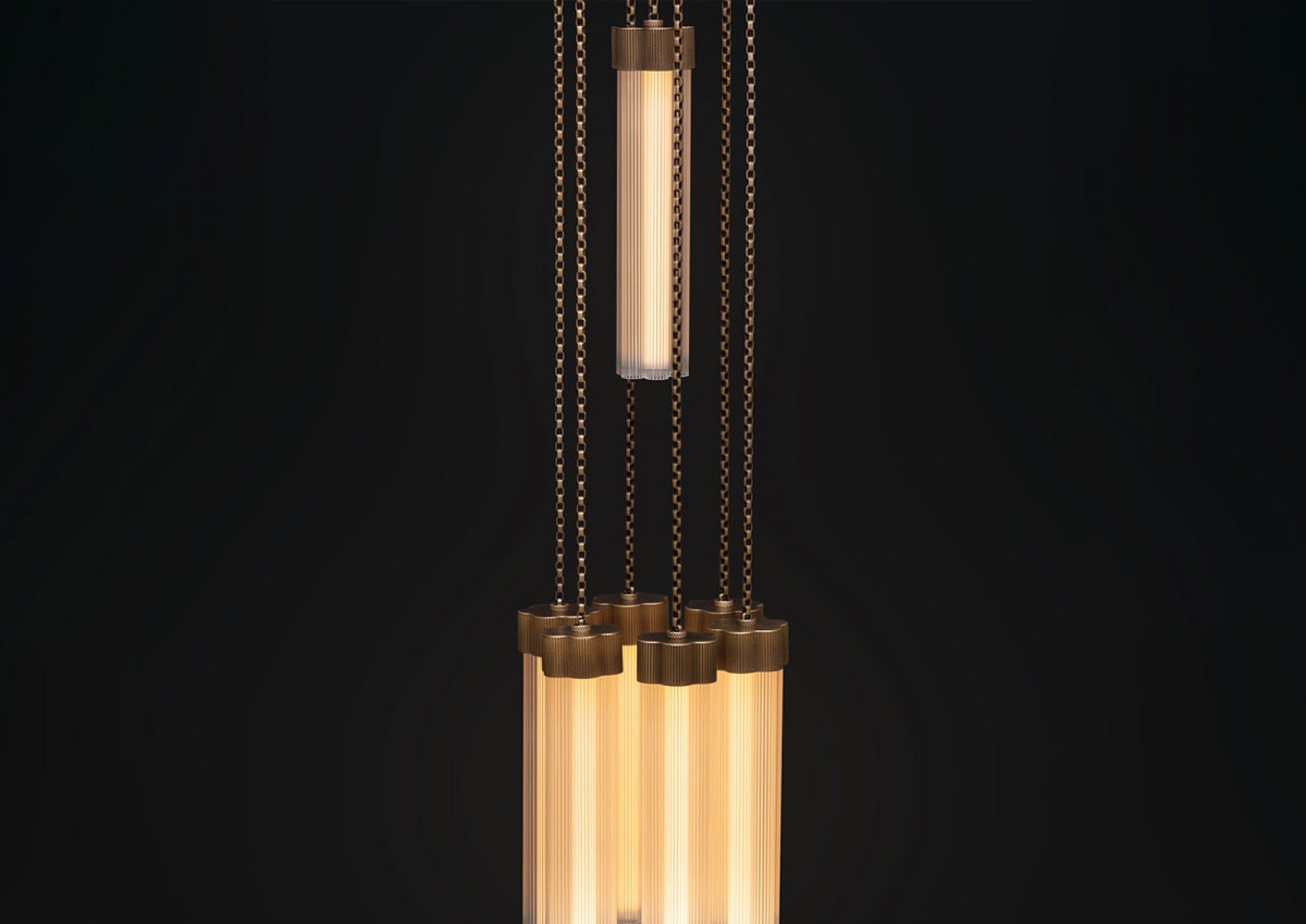 Delphi 7 Chandelier by Jamie Gray