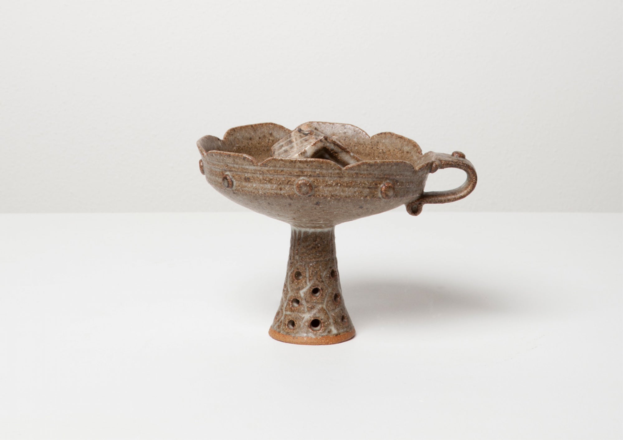 CUP WITH HOUSE BY IAN GODFREY