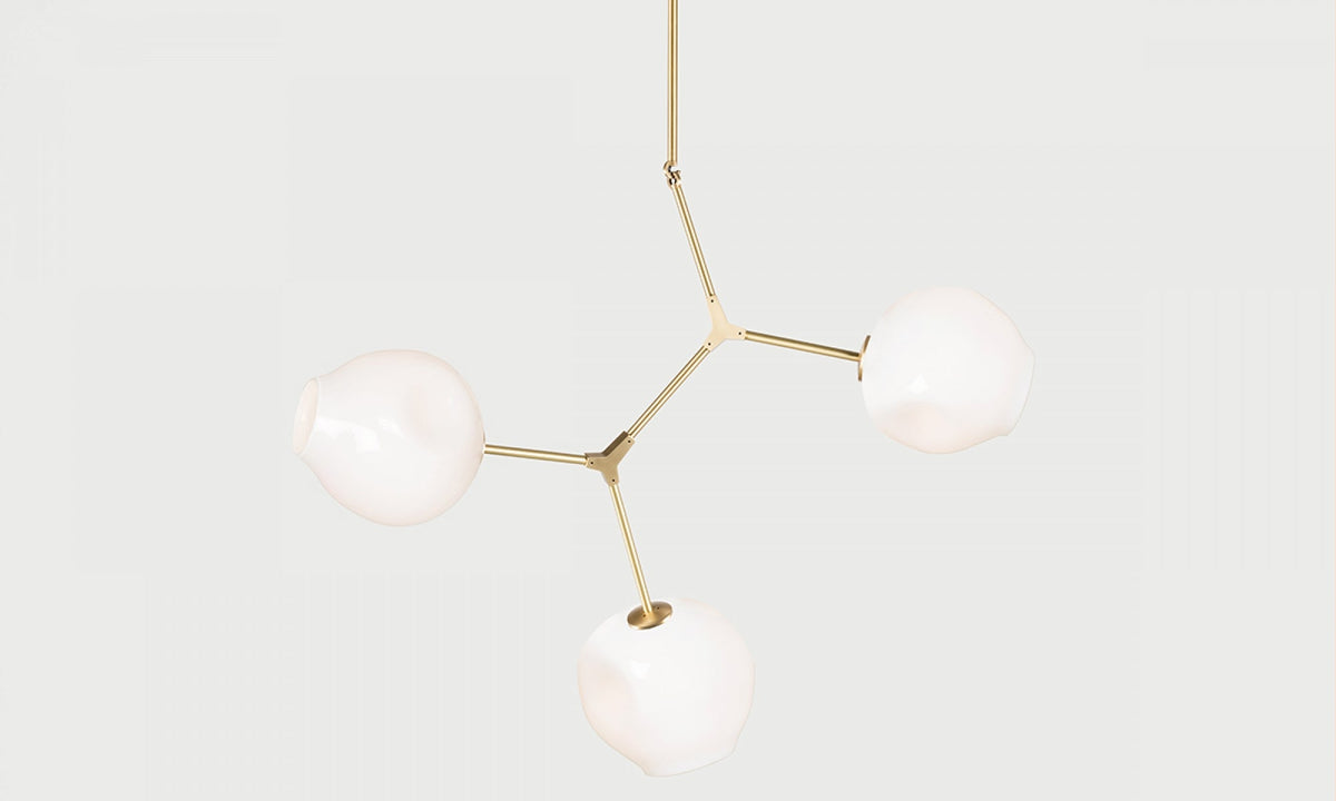Branching Bubble Chandeliers