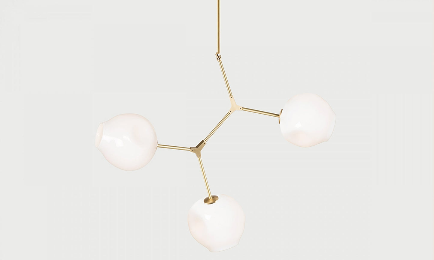 Branching Bubble Chandeliers