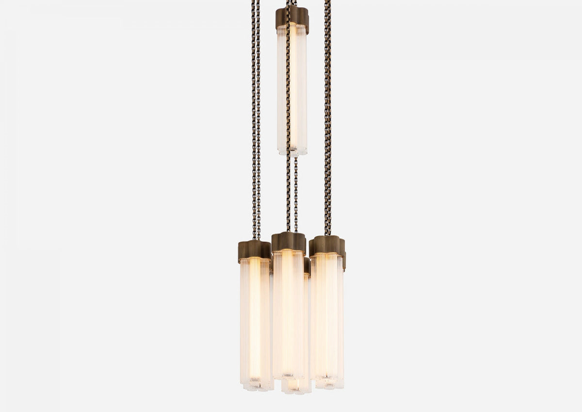 Delphi 7 Chandelier by Jamie Gray