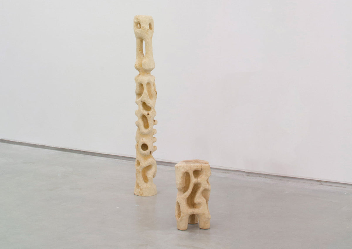 WOOD STOOL N.1