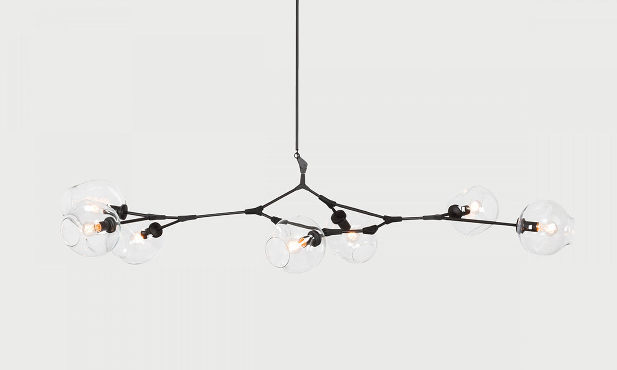 Branching Bubble Chandeliers