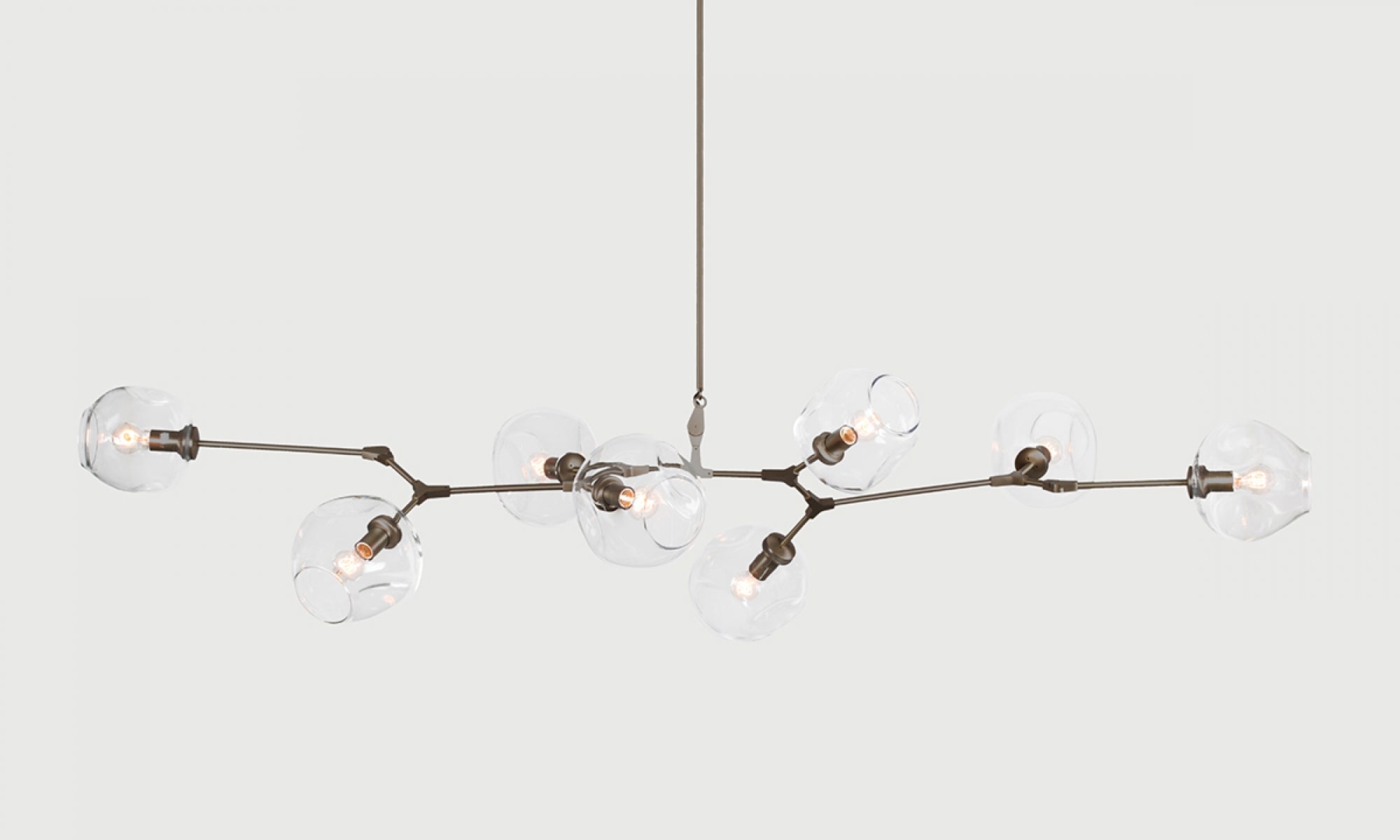 Branching Bubble Chandeliers