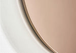 Off Round Thin Mirror