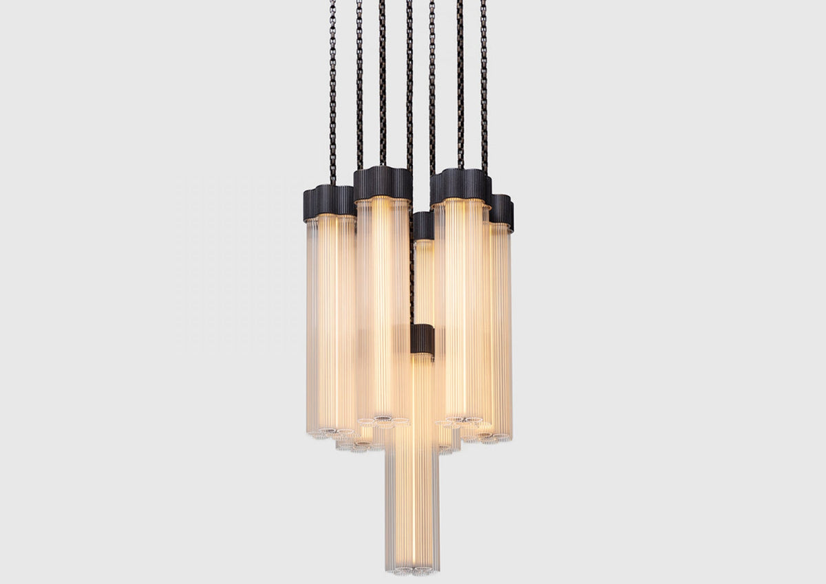 Delphi 7 Chandelier by Jamie Gray