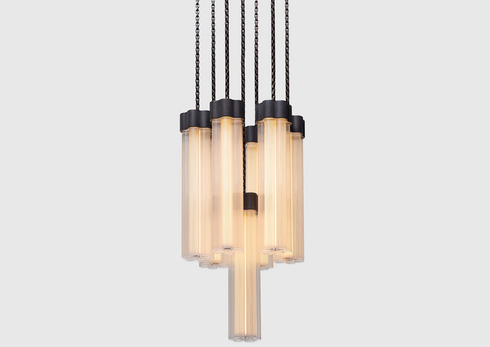 Delphi 7 Chandelier by Jamie Gray