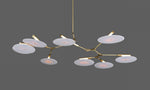 Branching Disc Chandeliers