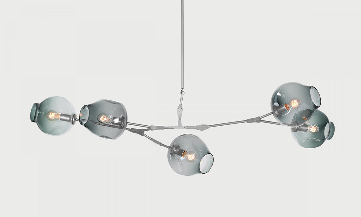 Branching Bubble Chandeliers