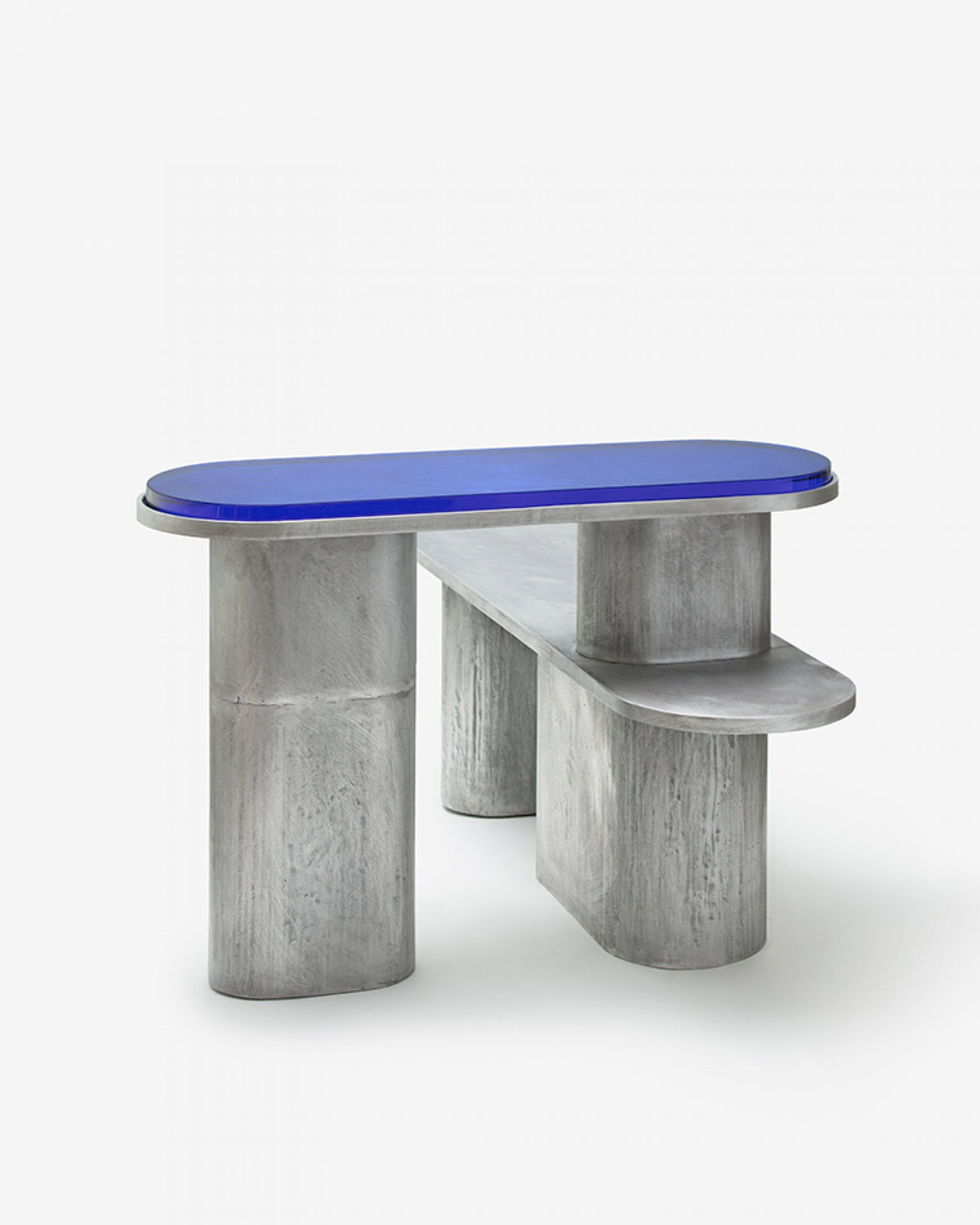 Unsighted Table Blue