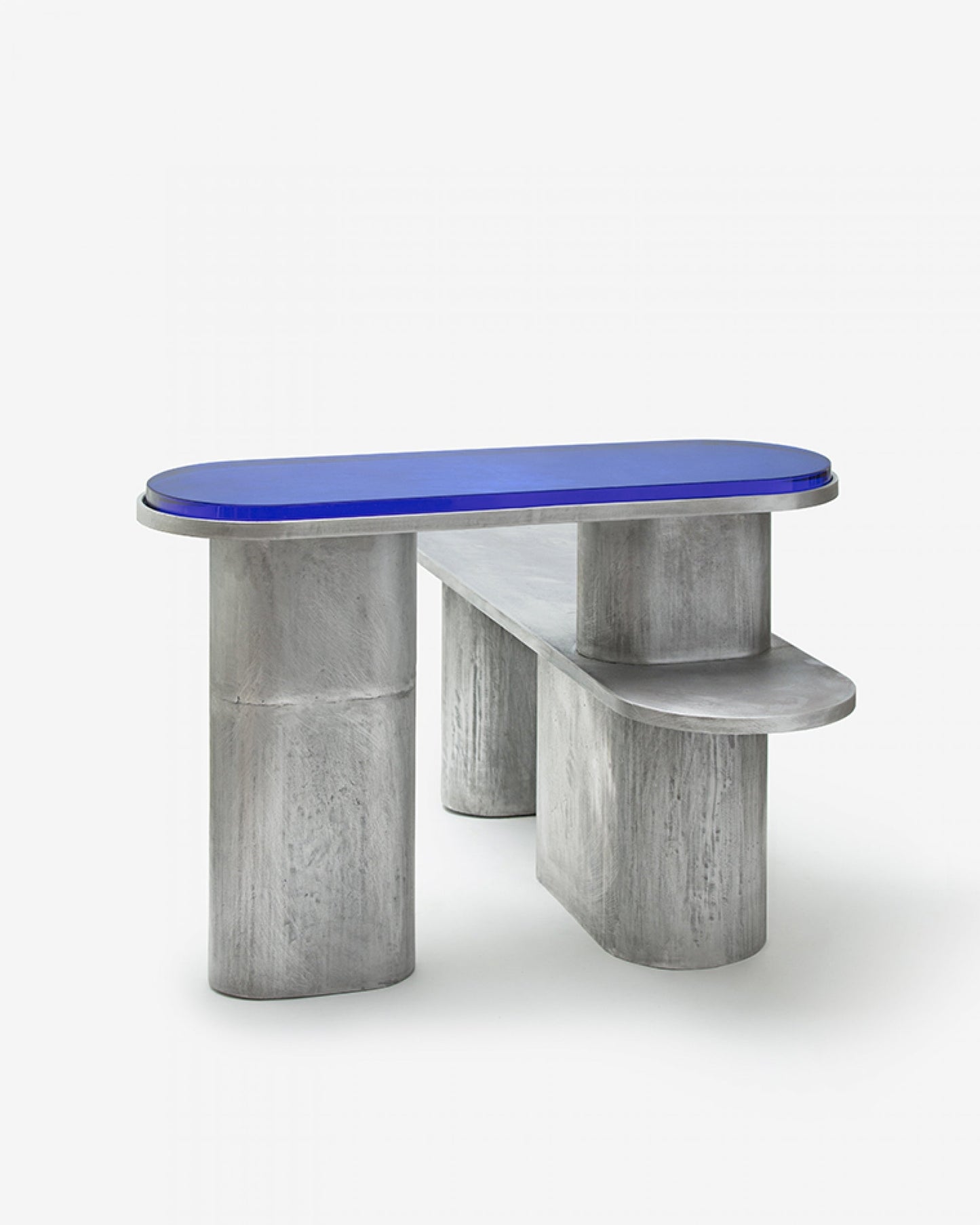 Unsighted Table Blue