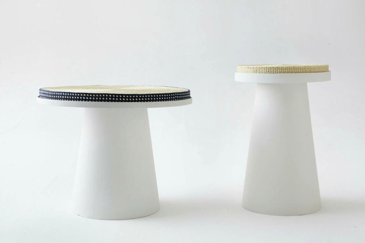 Material Container stool and low table