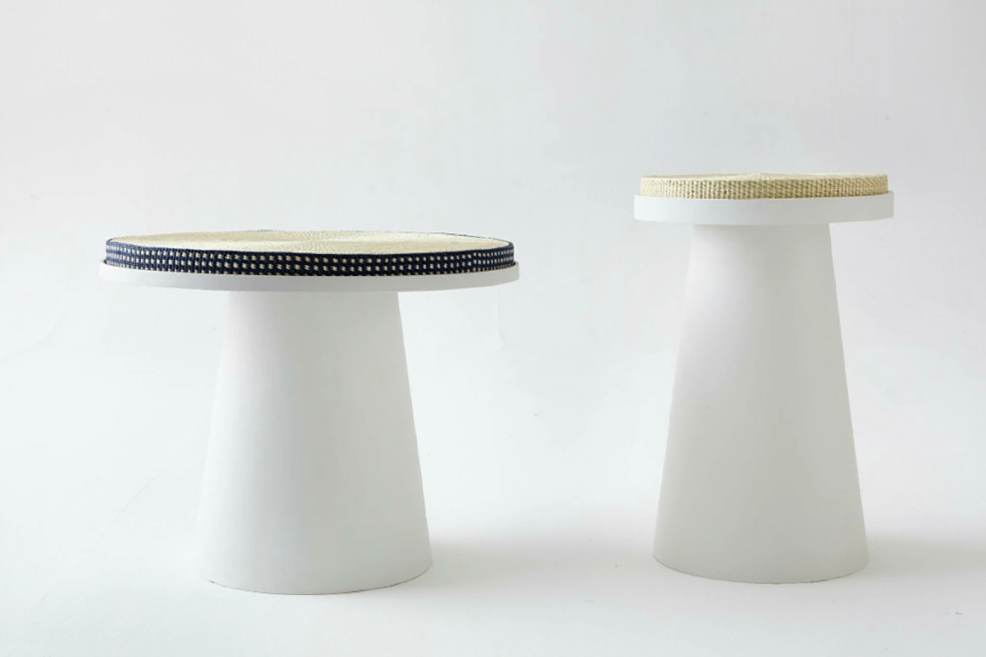 Material Container stool and low table