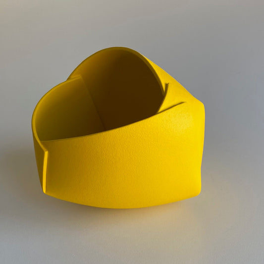 344. YELLOW OBJECT BY ANN VAN HOEY