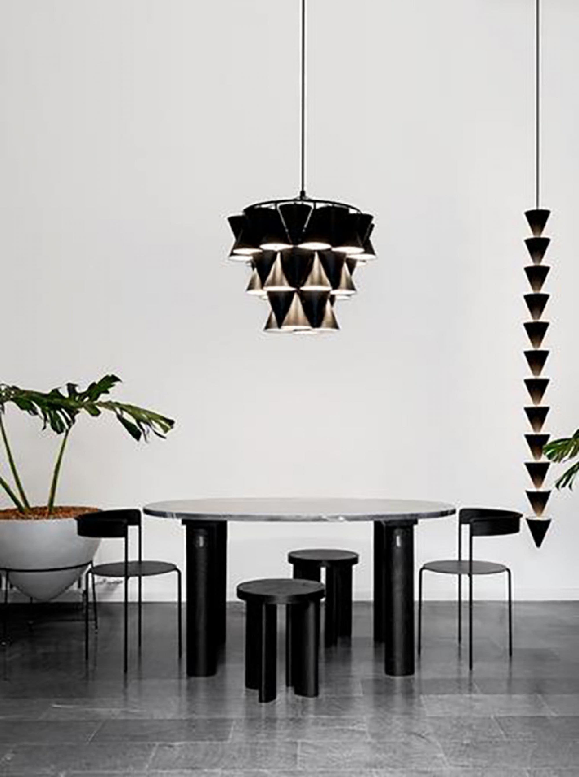 Orbit Oval Table by Jamie Gray