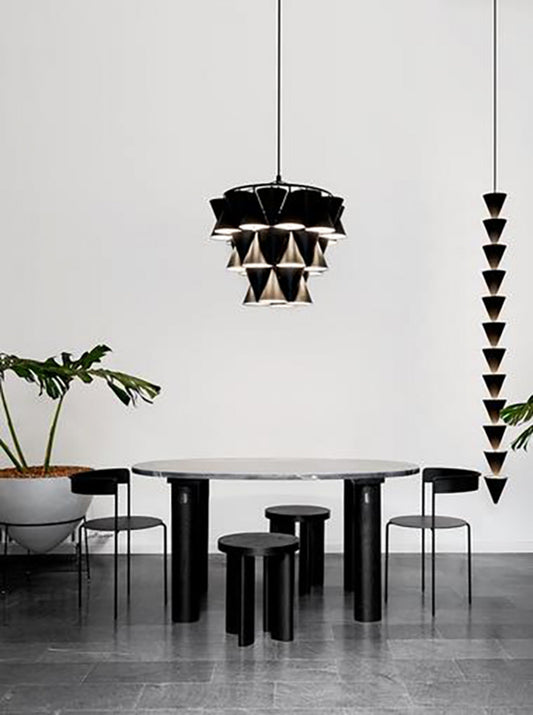 Orbit Oval Table by Jamie Gray