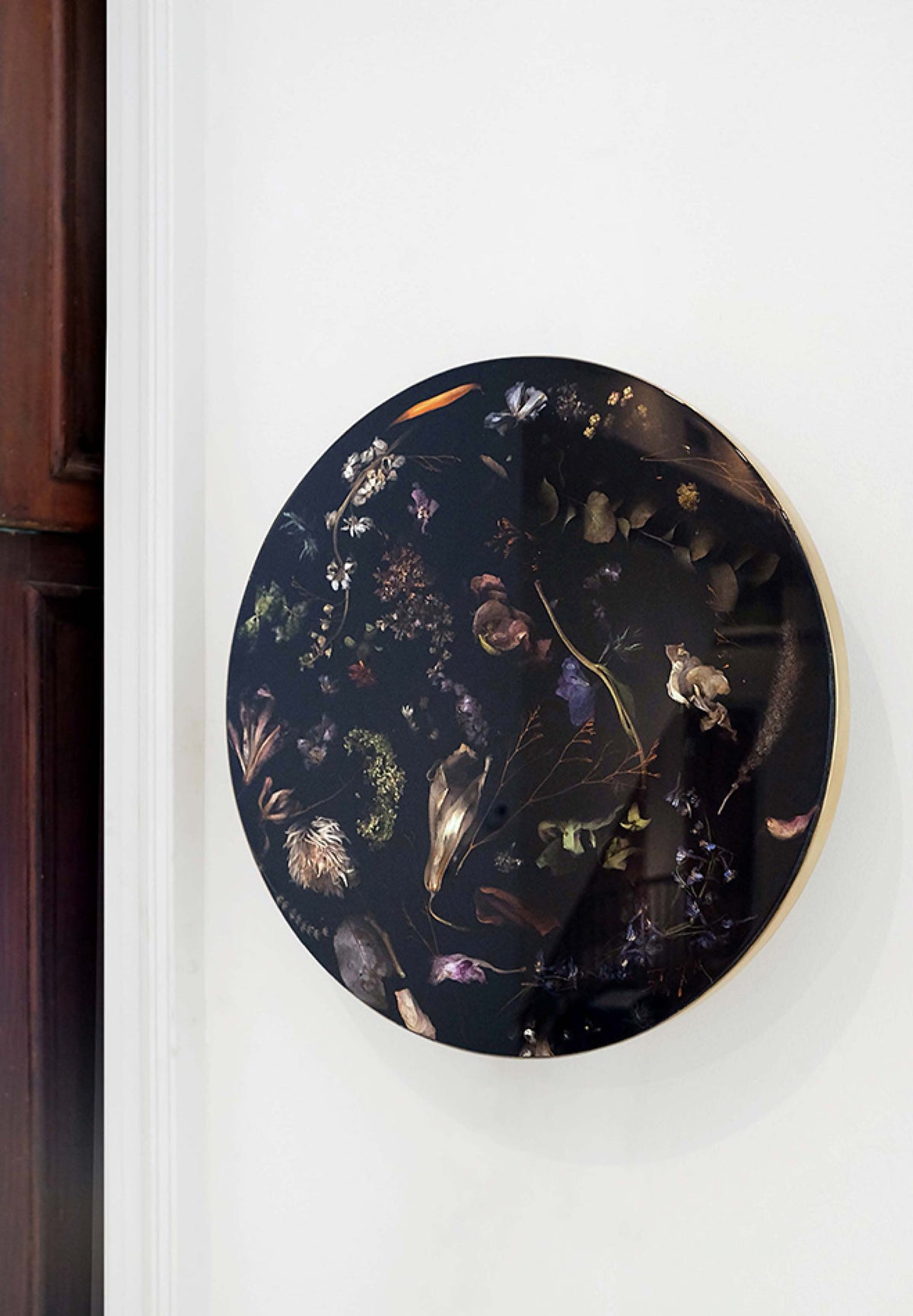 Wall Hanging Disc Flora