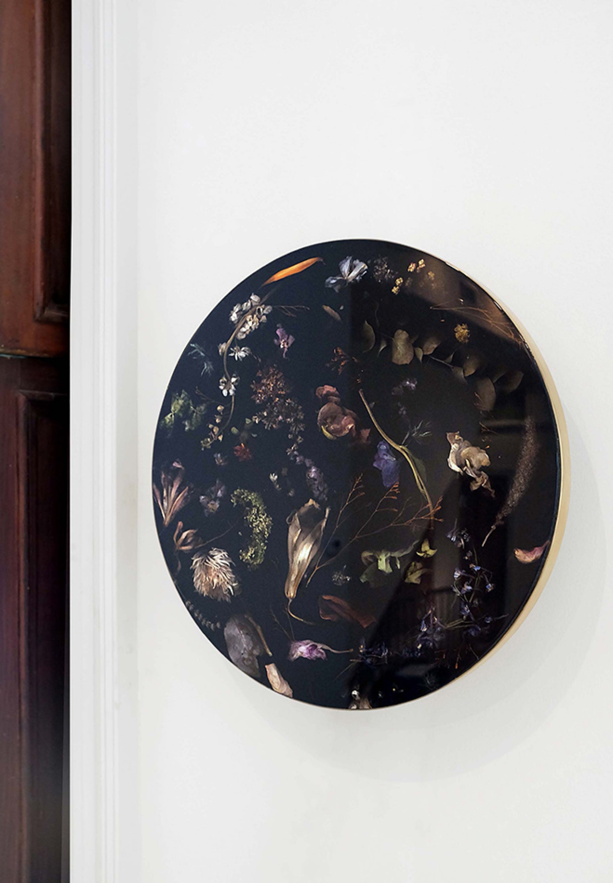 Wall Hanging Disc Flora
