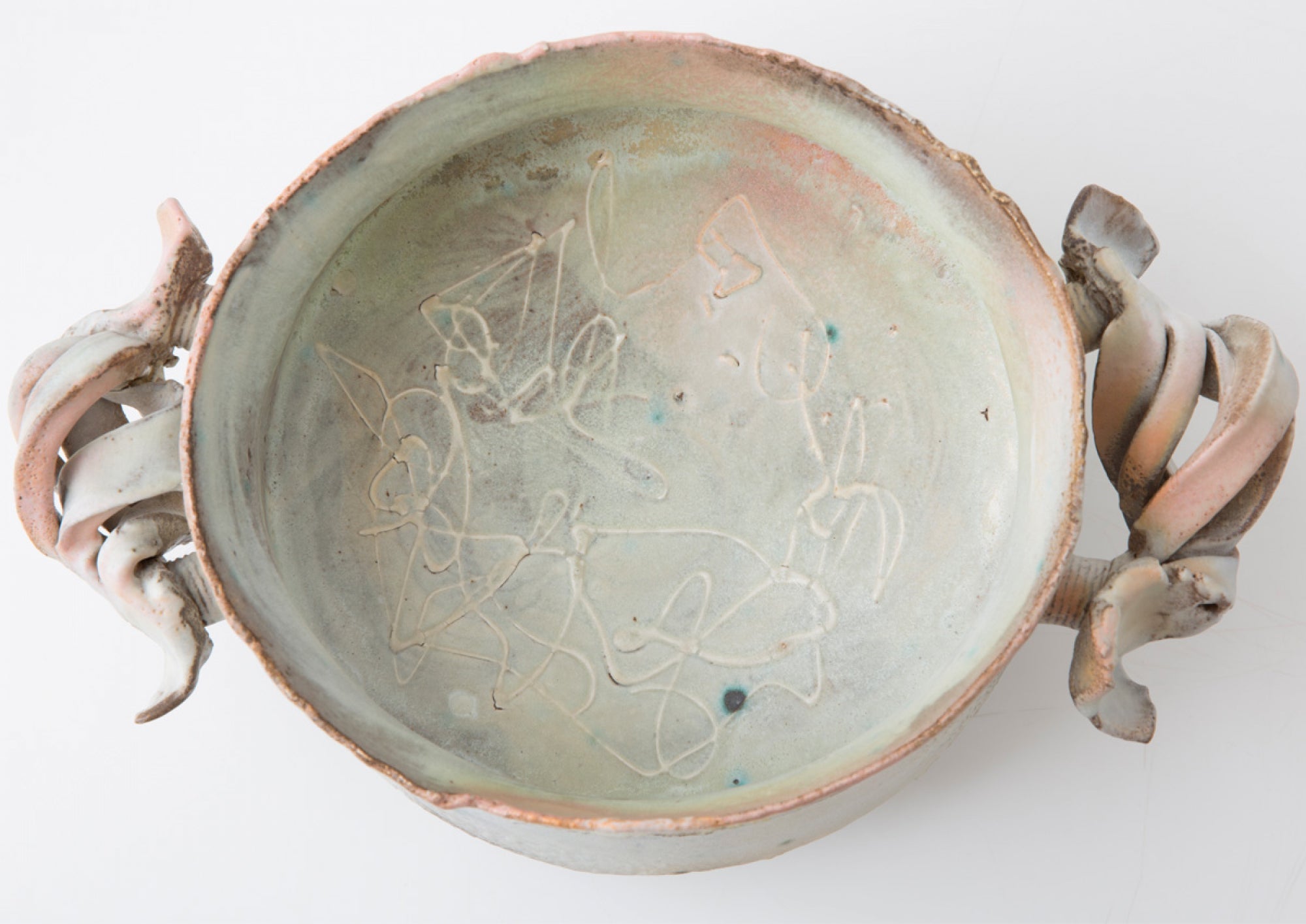 LARGE OVAL BOWL BY COLIN PEARSON