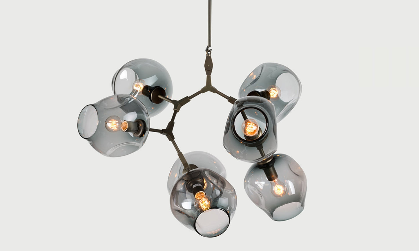 Branching Bubble Chandeliers
