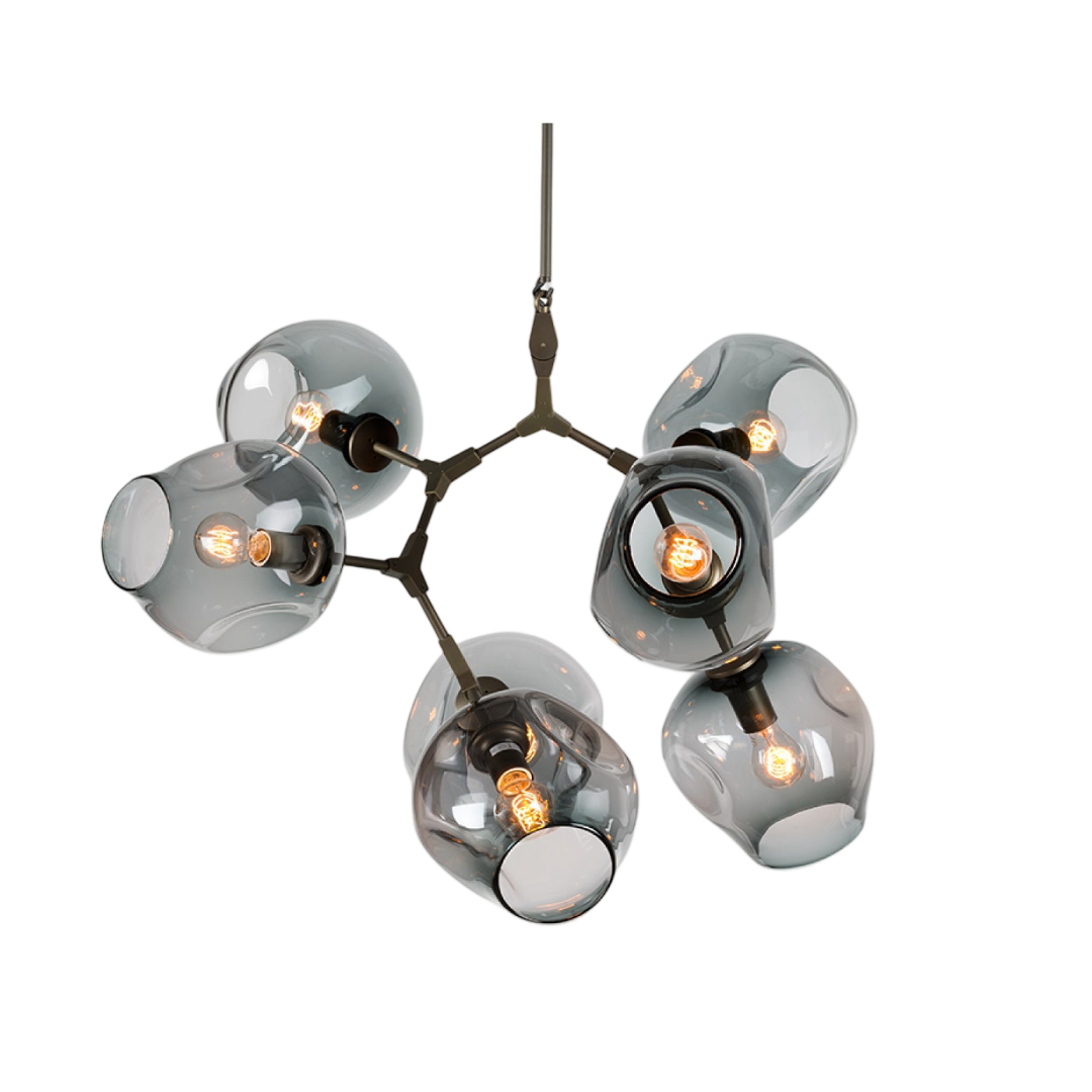 Branching Bubble Chandeliers