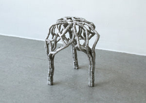 CASTED ALUMINUM STOOL