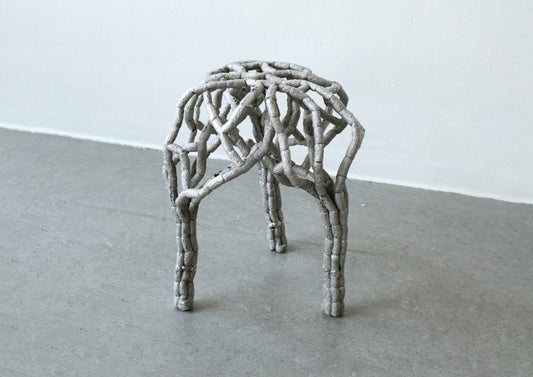 CASTED ALUMINUM STOOL