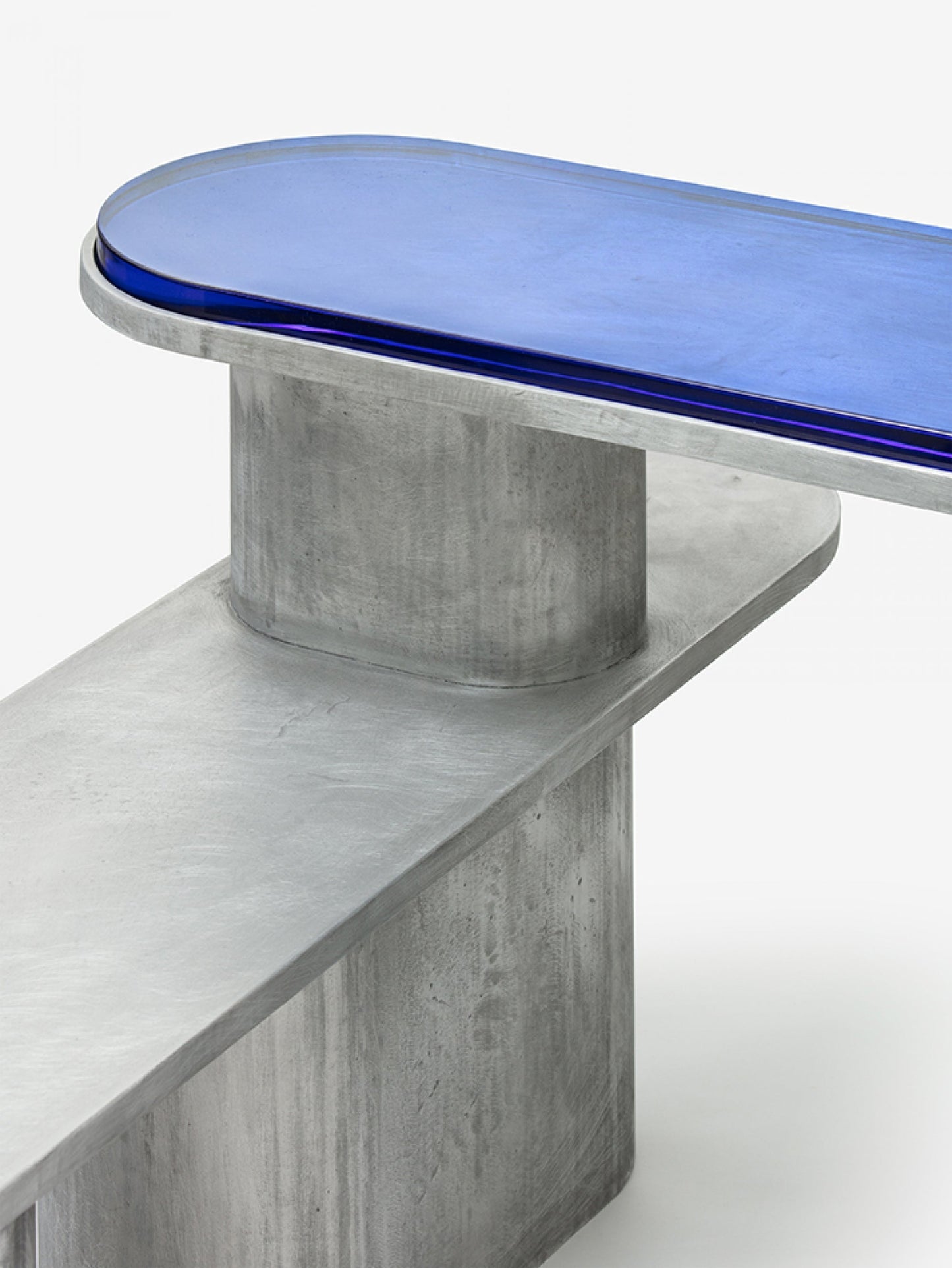 Unsighted Table Blue