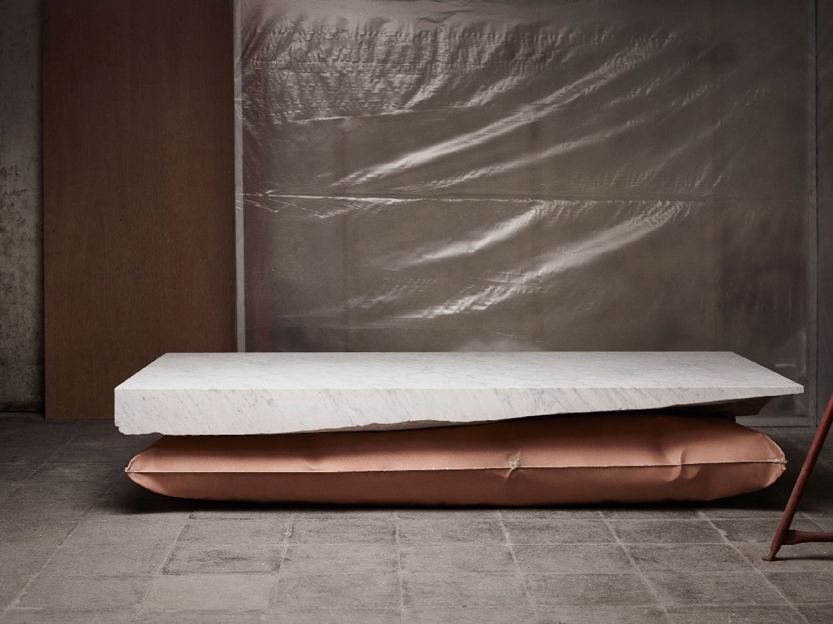 In Hale - Coffee Table in White Carrara - BEN STORMS
