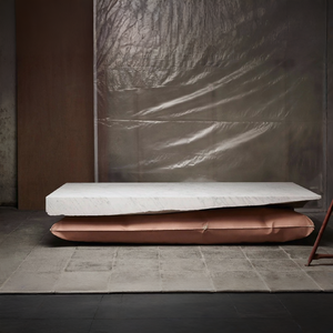 In Hale - Coffee Table in White Carrara - BEN STORMS