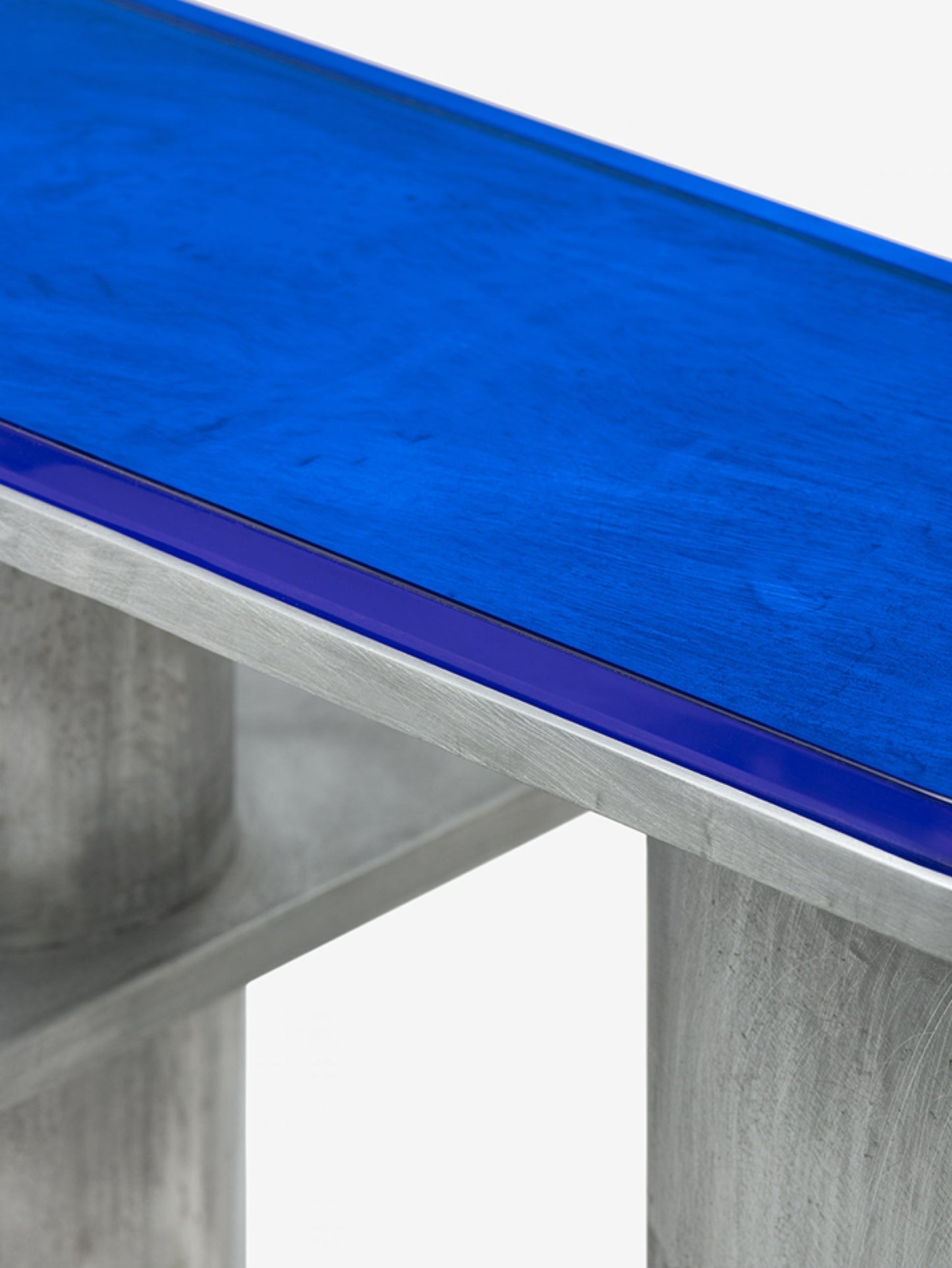 Unsighted Table Blue