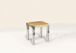 Anodised Wicker Stool