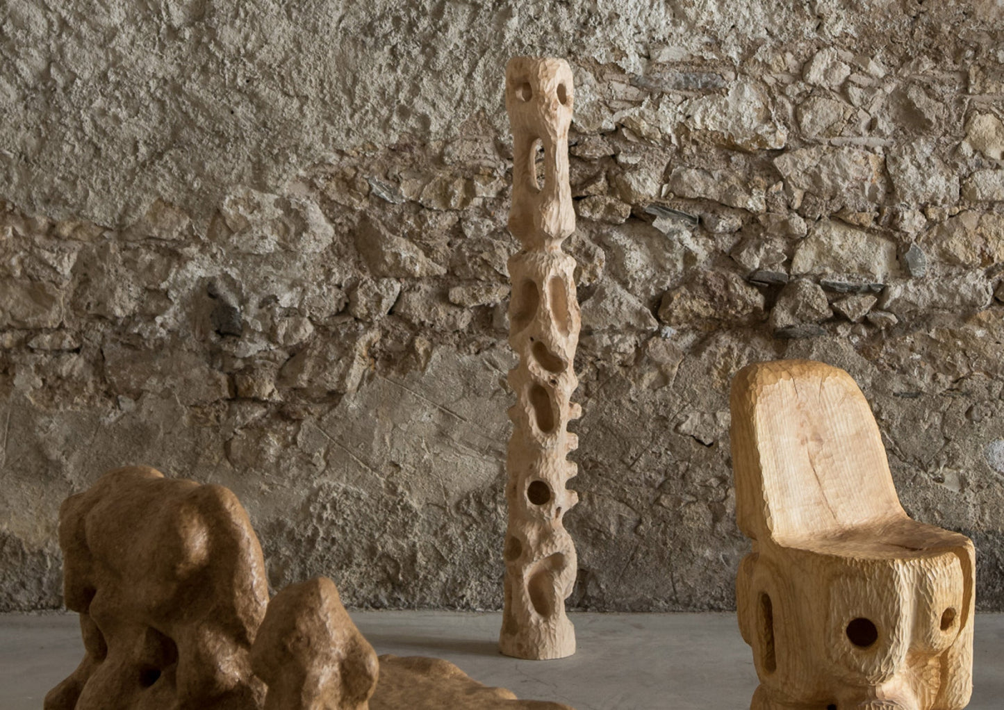WOOD COLUMN N.1