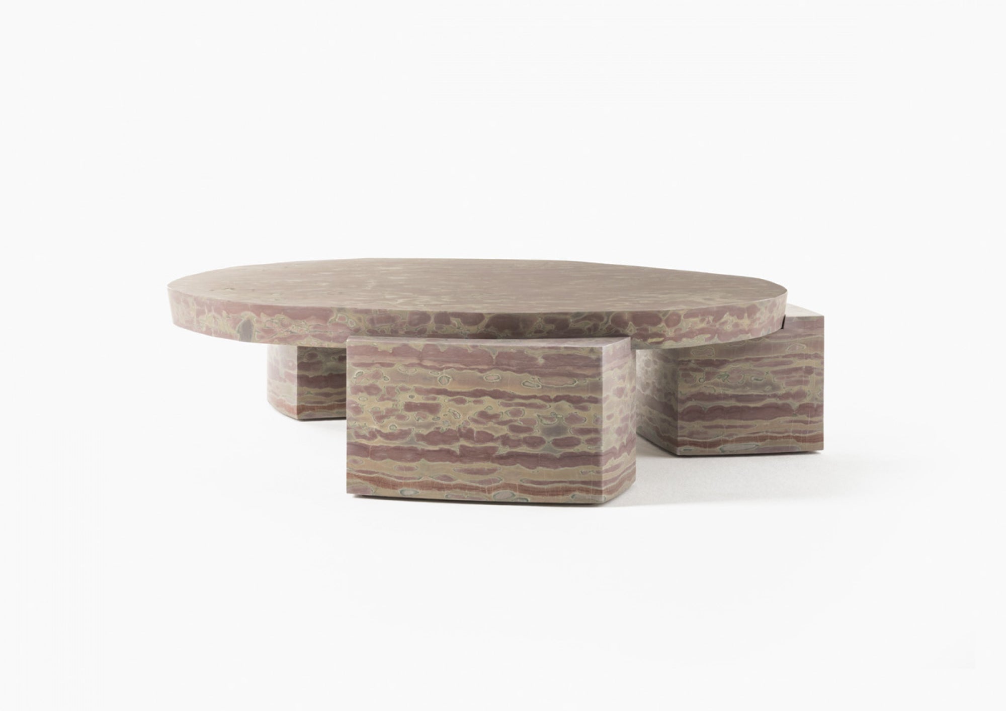 APHANÈS ROUNDED LOW TABLE