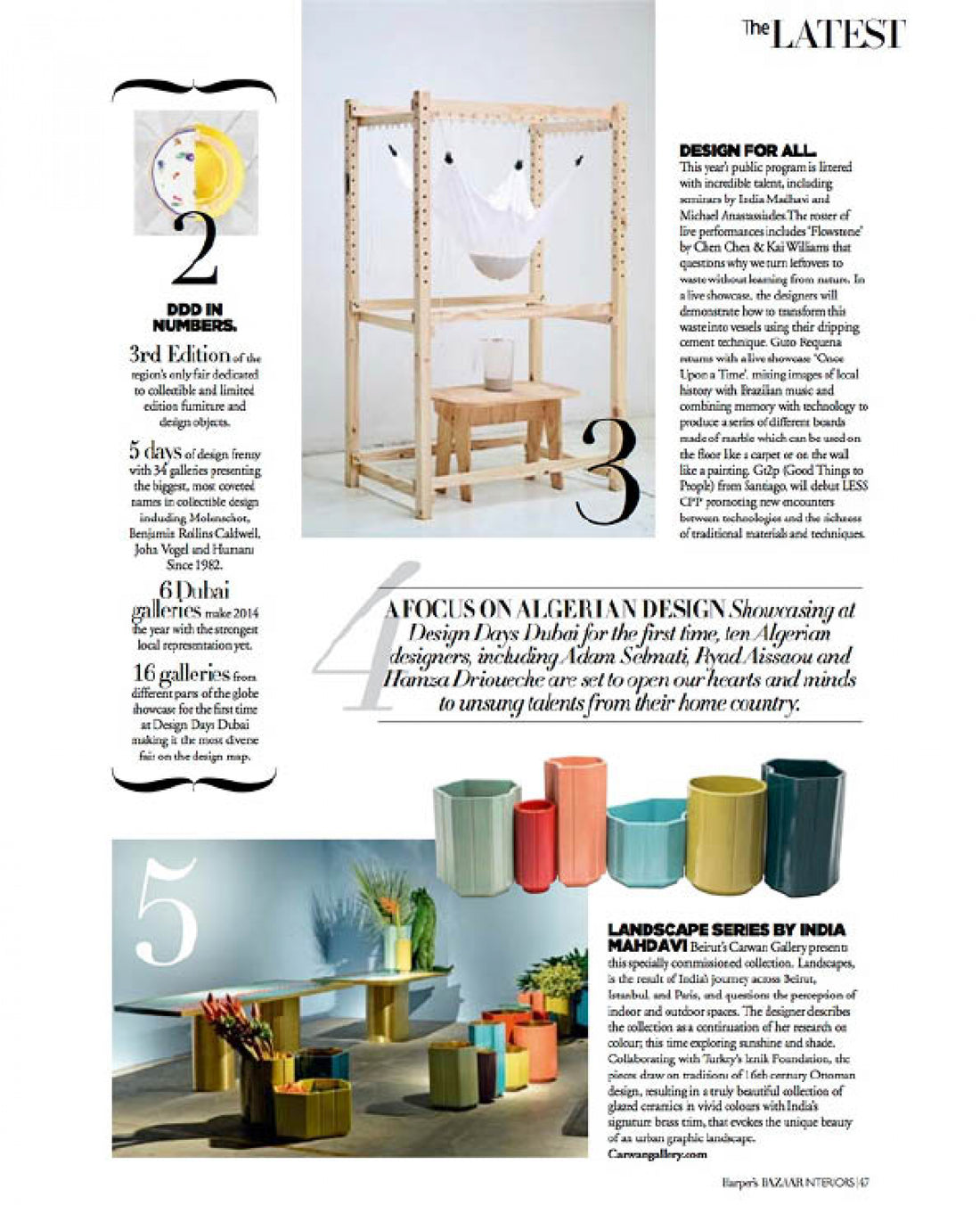 BAZAAR'S INTERIORS