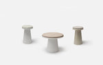 Material Container stool and low table